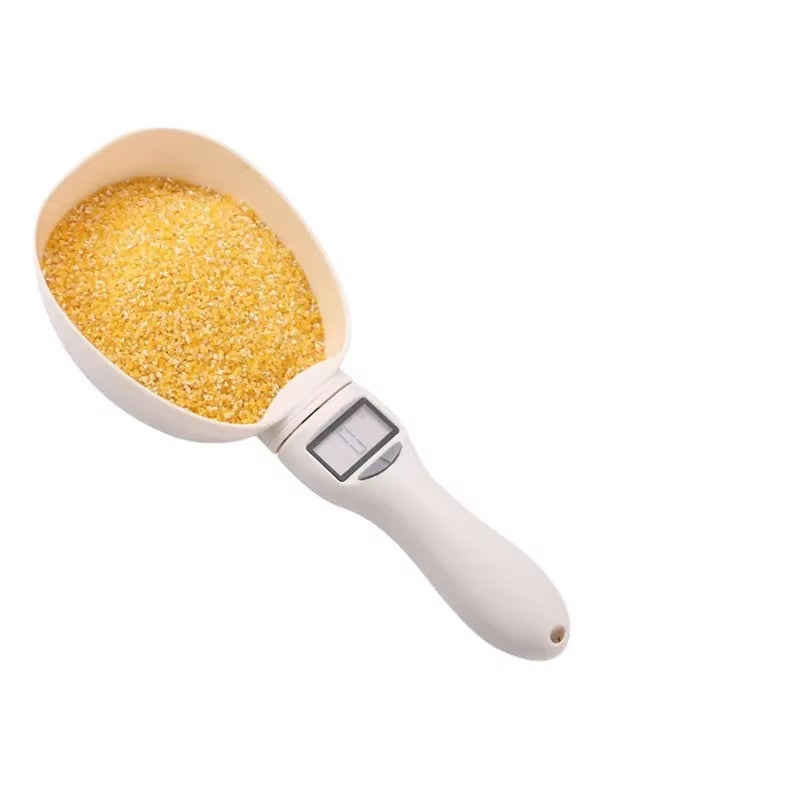 Dog Food Scale Electronic Measuring Spoon Scale High-Precision Quantitative Measuring Spoon Baking Kitchen Home Food Spoon Scale
