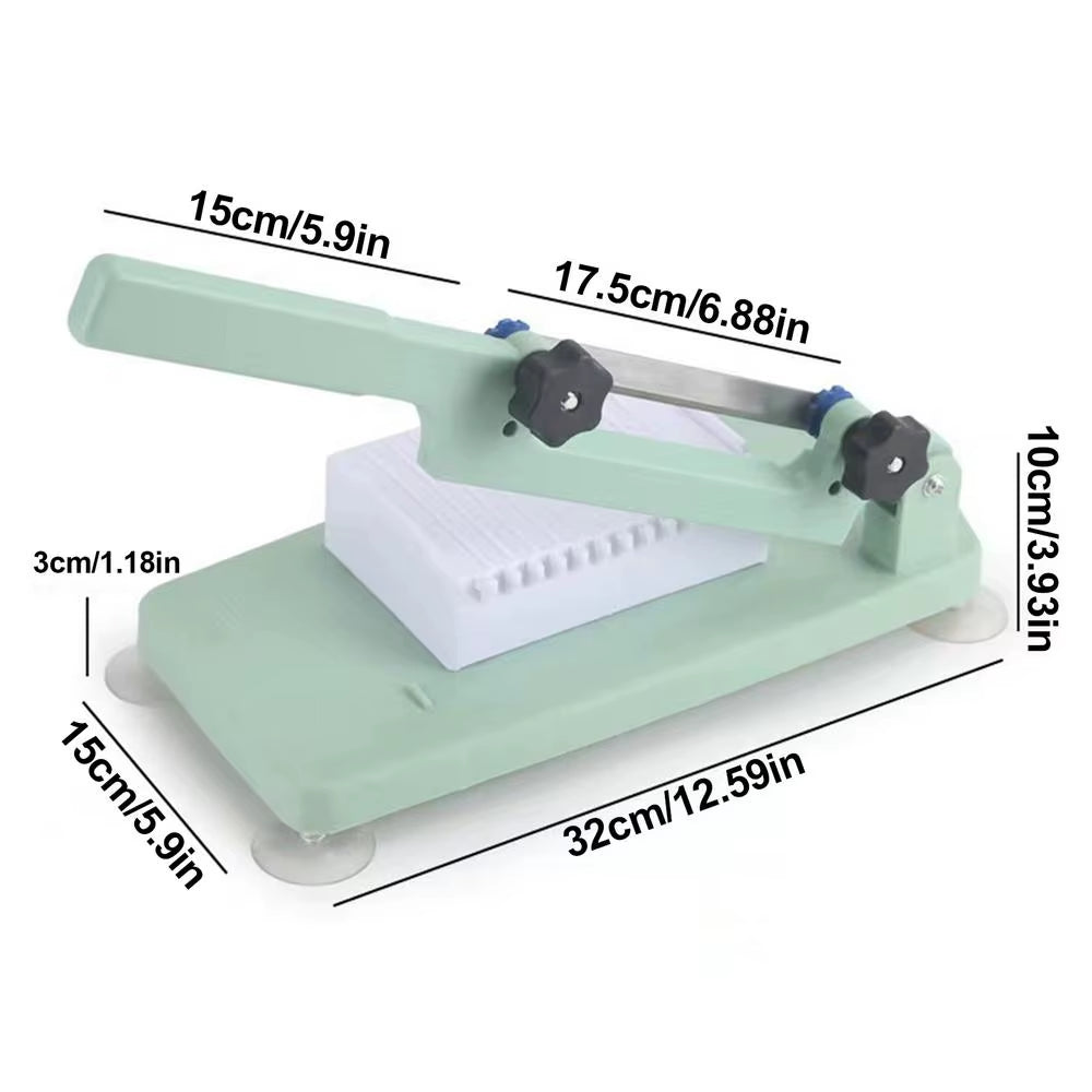 Manual Meat Slicer Food-Grade Stainless Steel Thin Meat Slicer Bacon Slicer Removable Meat Cutter Multifunctional Slicingmachine