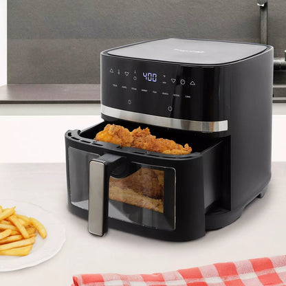 Megachef 8L Digital Electric Air Fryer with Transparent Window