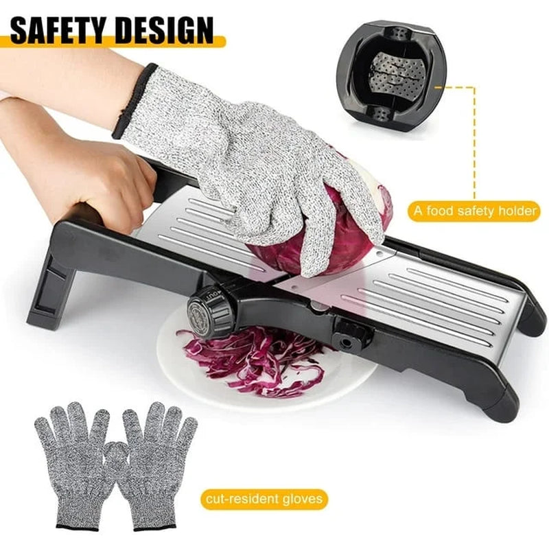 Stainless Steel Mandoline Slicer Vegetable Chopper Potato Slicer