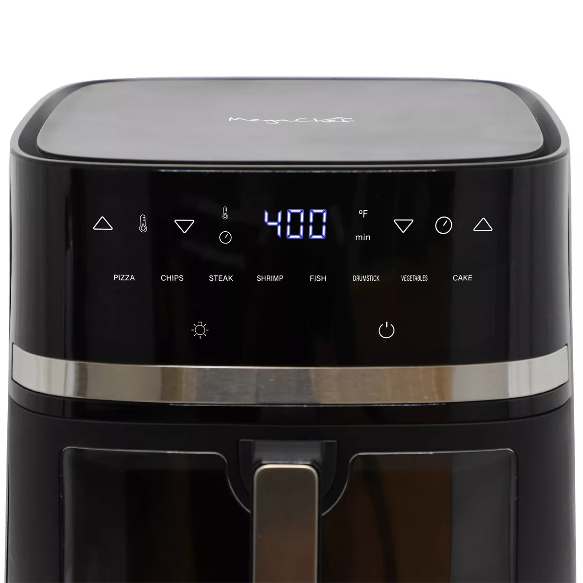 Megachef 8L Digital Electric Air Fryer with Transparent Window