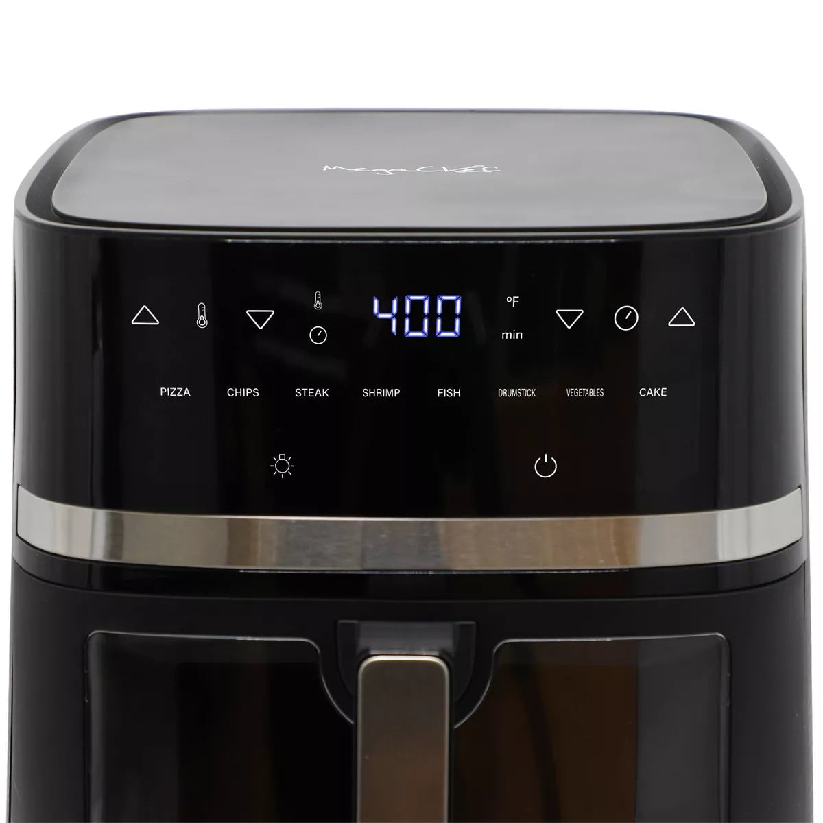 Megachef 8L Digital Electric Air Fryer with Transparent Window