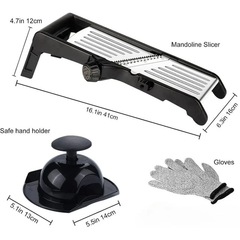 Stainless Steel Mandoline Slicer Vegetable Chopper Potato Slicer