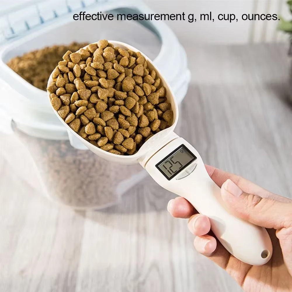 Dog Food Scale Electronic Measuring Spoon Scale High-Precision Quantitative Measuring Spoon Baking Kitchen Home Food Spoon Scale