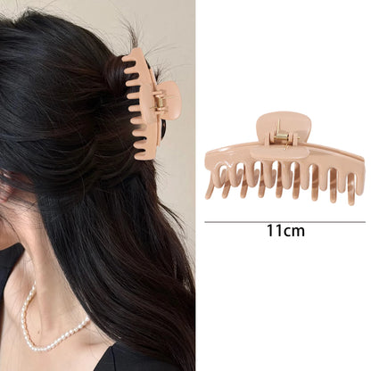Soft Silicone Safe Shark Hair Claw Versatile Non-Slip Hair Clip Grab Korean Ins Hairpin Accessories for Girls Decoration Gift