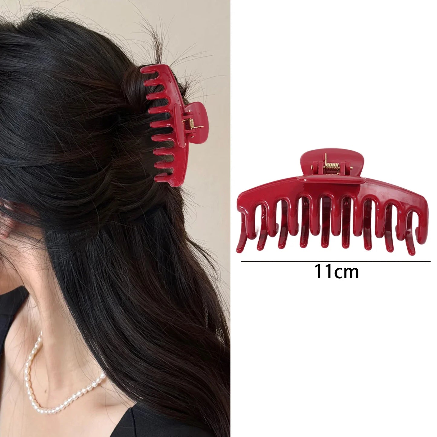 Soft Silicone Safe Shark Hair Claw Versatile Non-Slip Hair Clip Grab Korean Ins Hairpin Accessories for Girls Decoration Gift