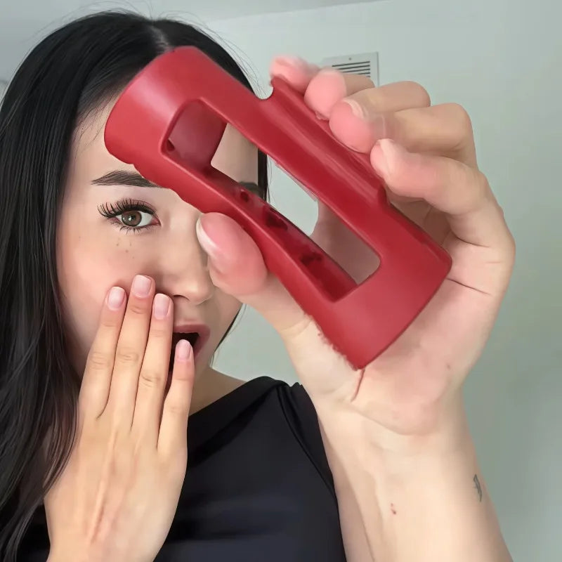 Soft Silicone Safe Shark Hair Claw Versatile Non-Slip Hair Clip Grab Korean Ins Hairpin Accessories for Girls Decoration Gift