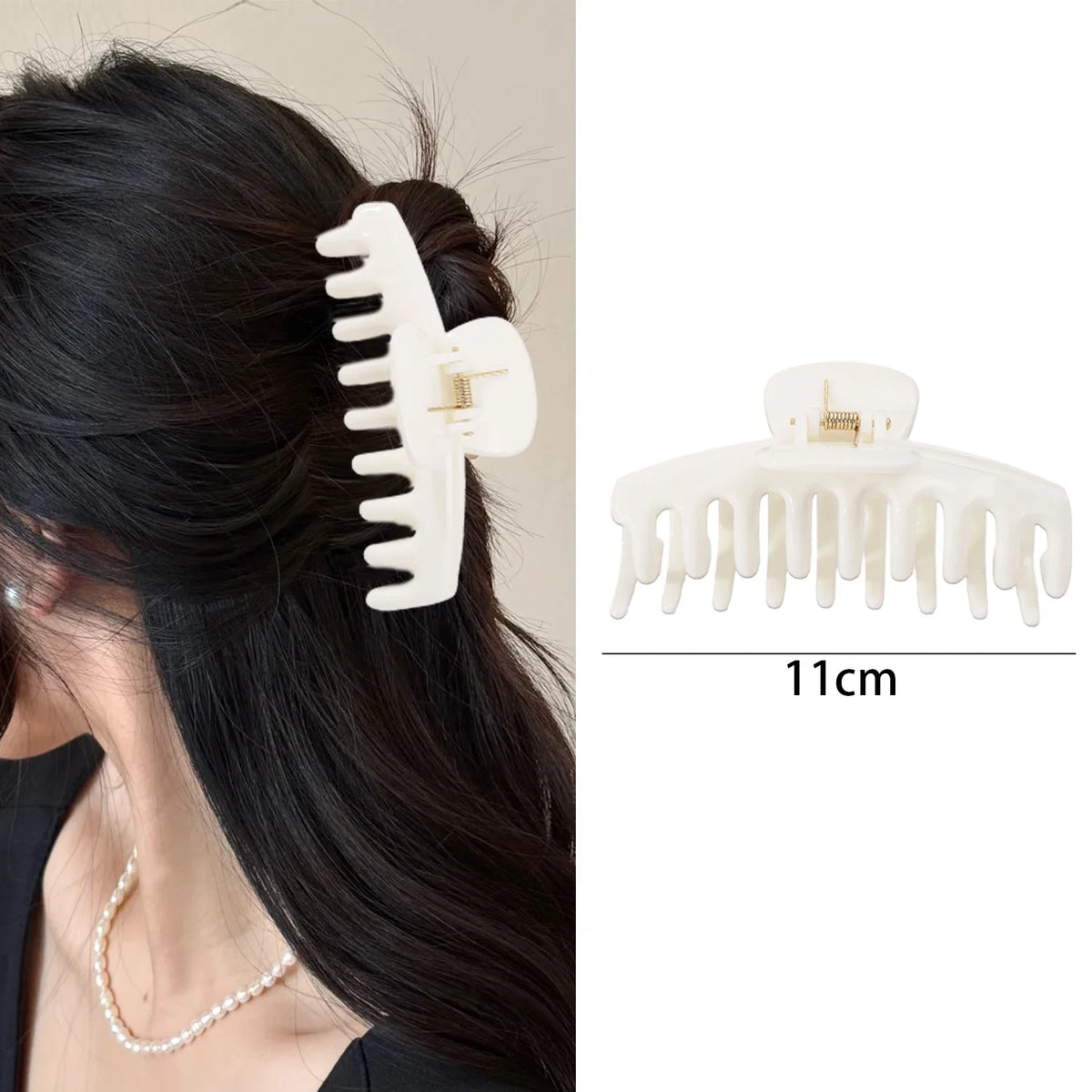 Soft Silicone Safe Shark Hair Claw Versatile Non-Slip Hair Clip Grab Korean Ins Hairpin Accessories for Girls Decoration Gift