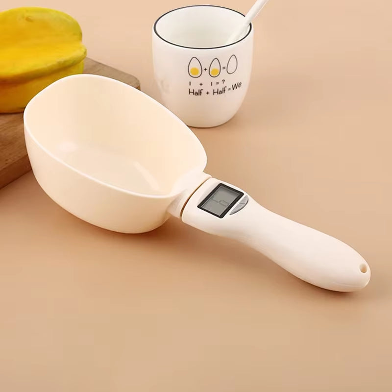 Dog Food Scale Electronic Measuring Spoon Scale High-Precision Quantitative Measuring Spoon Baking Kitchen Home Food Spoon Scale