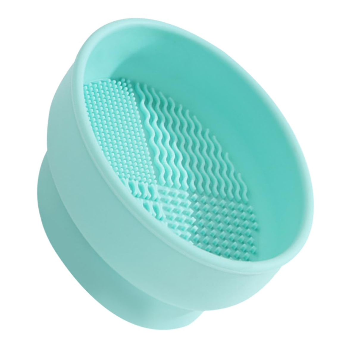 Silicone Makeup Brush Cleaning Bowl Real Makeup Brush Cleanser for Eyeshadow Drying Stand for Women Girls