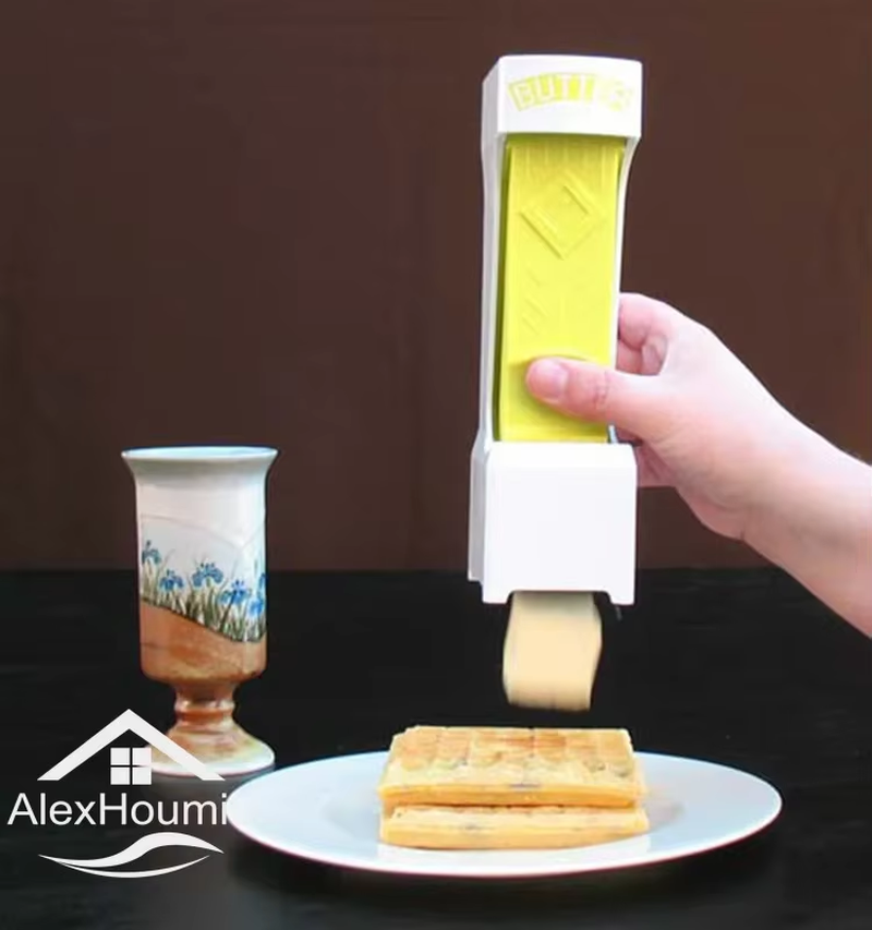 Stick Butter Cutter Slicer Butter Slicer Dispenser Toast Shredder Chocolate Kitchen Tools to Keep Butter Stick Fresh