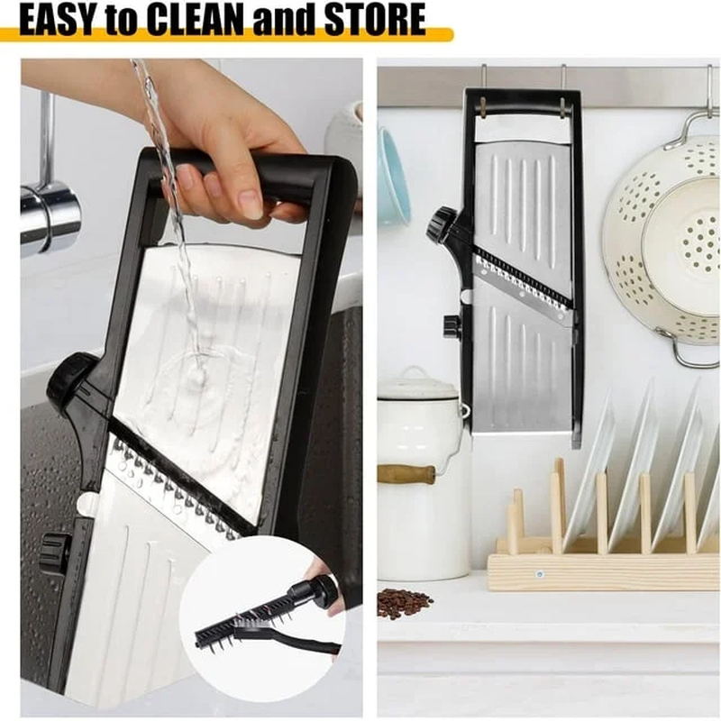 Stainless Steel Mandoline Slicer Vegetable Chopper Potato Slicer