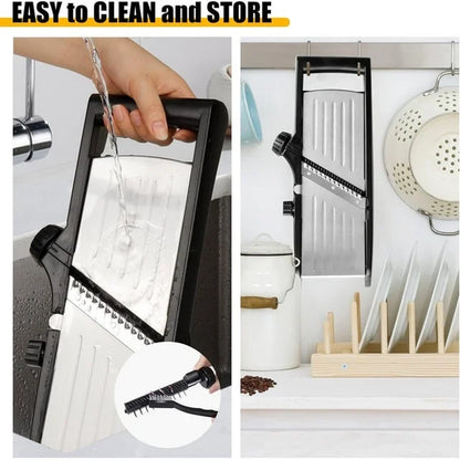 Stainless Steel Mandoline Slicer Vegetable Chopper Potato Slicer