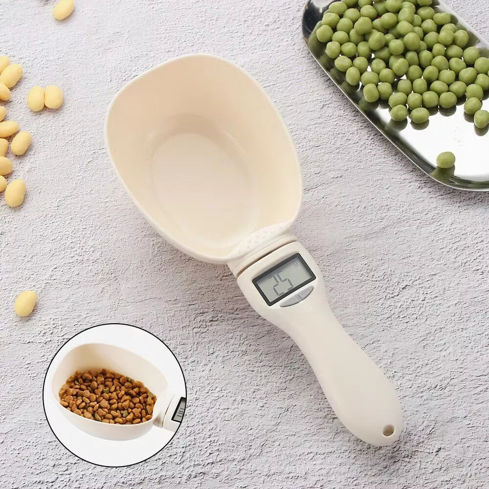 Dog Food Scale Electronic Measuring Spoon Scale High-Precision Quantitative Measuring Spoon Baking Kitchen Home Food Spoon Scale