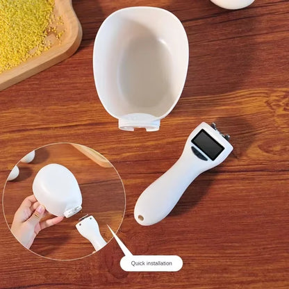 Dog Food Scale Electronic Measuring Spoon Scale High-Precision Quantitative Measuring Spoon Baking Kitchen Home Food Spoon Scale