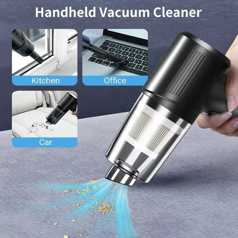 [Rechargeable Handheld Car Vacuum] Portable Car Vacuum Cleaner Rechargeable Handheld Car Vacuum Cleaner, Wireless Vacuum Cleaner