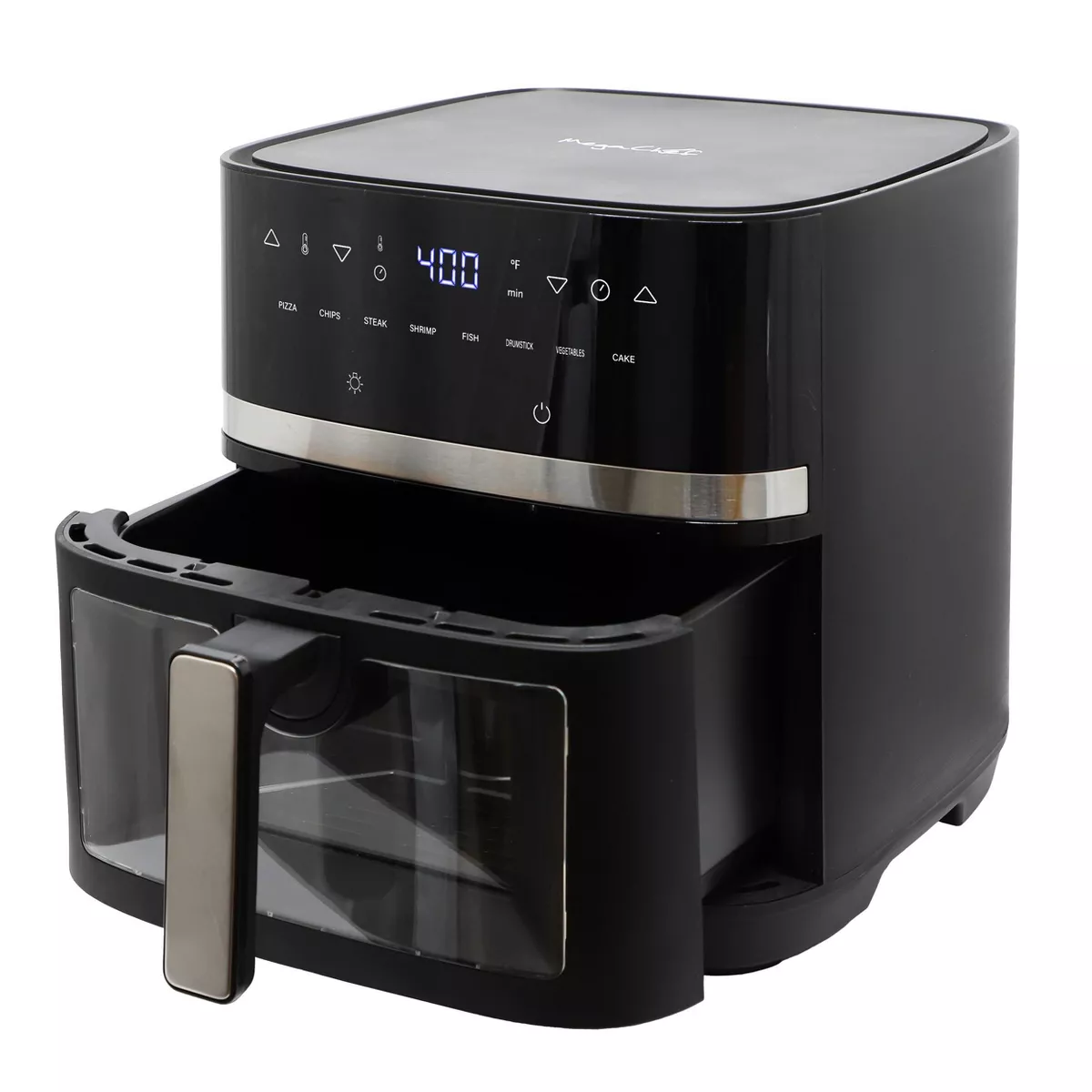 Megachef 8L Digital Electric Air Fryer with Transparent Window