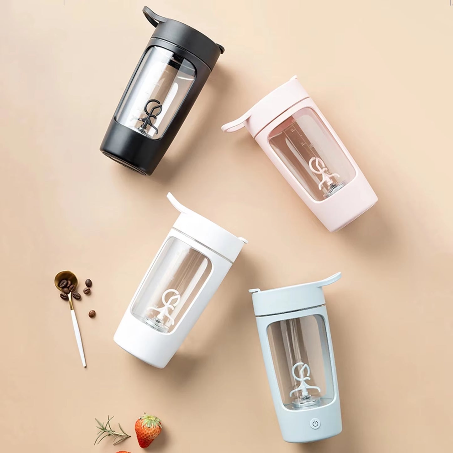 2025 New Automatic Stirring Cup 650Ml Fitness Sports Lipoprotein Powder Cup Electric Shaker Cup USB Portable Milk Shake Cup